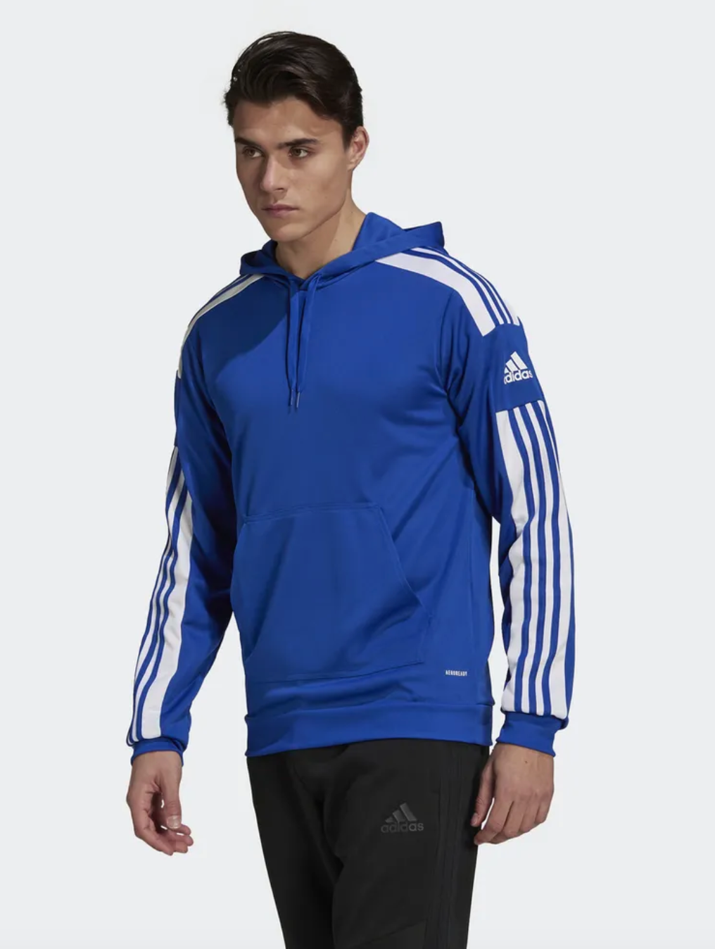 Худи спортивное adidas ADIDAS SQ21 HOODED TT GP6436 размер L  синий