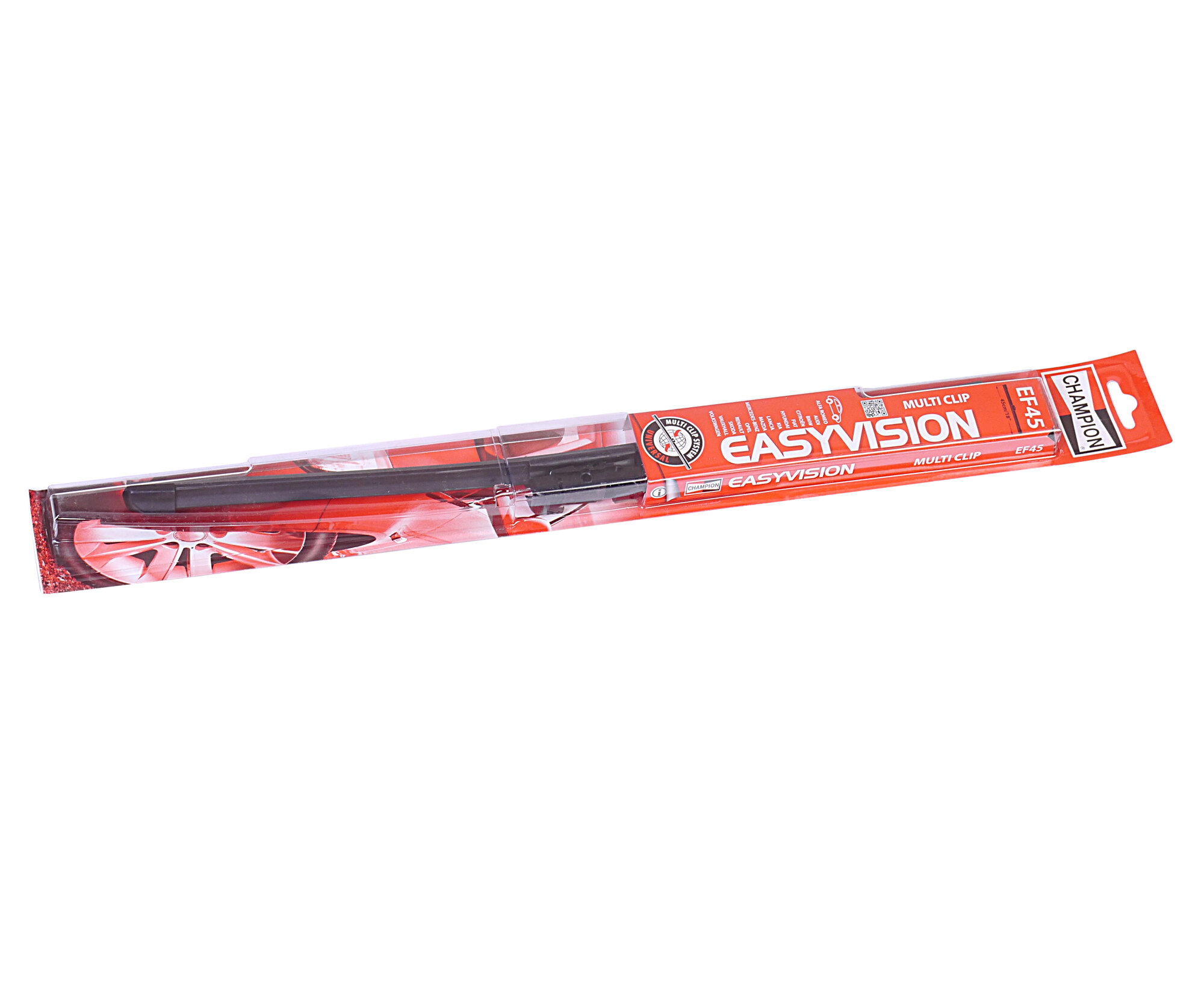 Щетка стеклоочистителя EF45-B01 "Easyvision" бескаркасная 450мм (18") Multi Clip CHAMPION