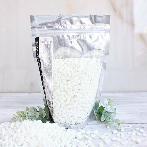 Воск в гранулах № 4 Белый YUSKISS, 250 гр