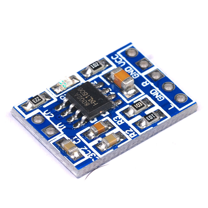 HXJ8002, модуль аудио усилителя 2-5.5В 3Вт 19.8x4.2мм