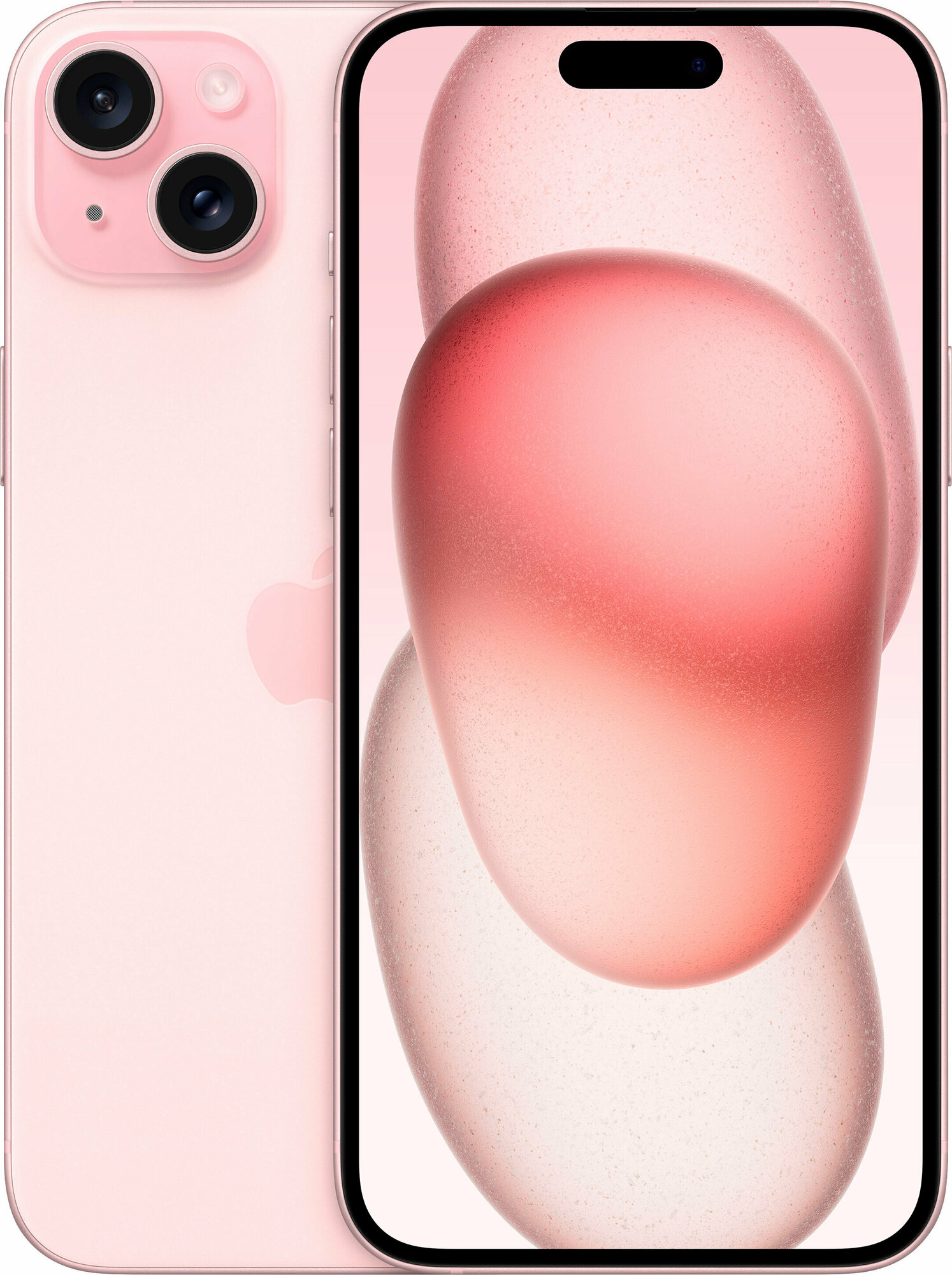 Смартфон Apple iPhone 15 Plus 128 ГБ, Dual: nano SIM + eSIM, розовый — фото 1