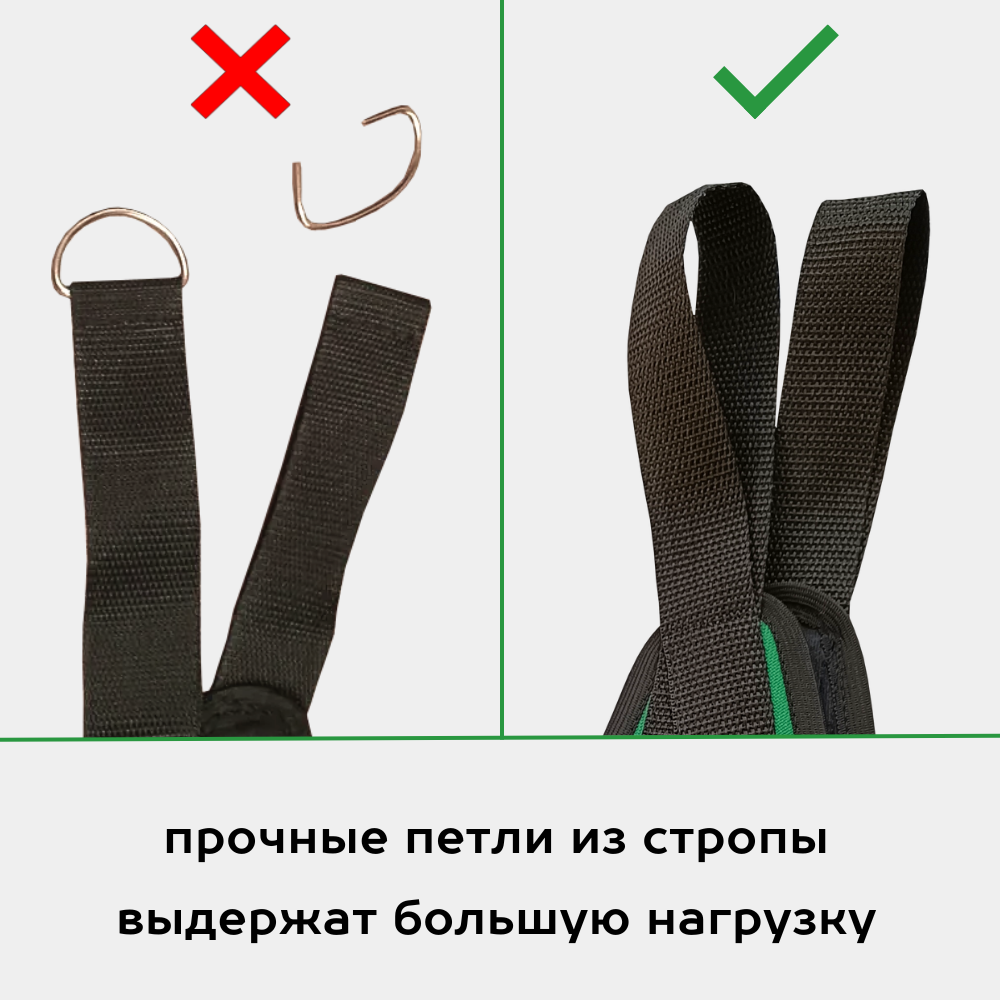 Физиотерапевтические Изделия Петля Глиссона усиленная до 160кг с капой