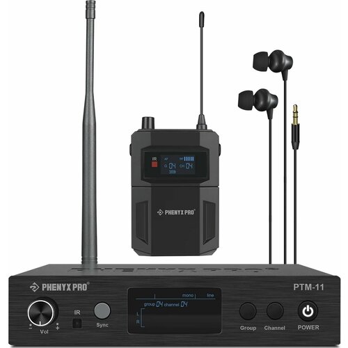 Беспроводная IEM-система Phenyx Pro PTM-11 1B 555-575 MHz 25137₽