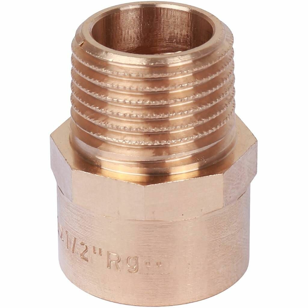 Sanha 4243g переход НР бронза22x3/4 для медных труб под пайку