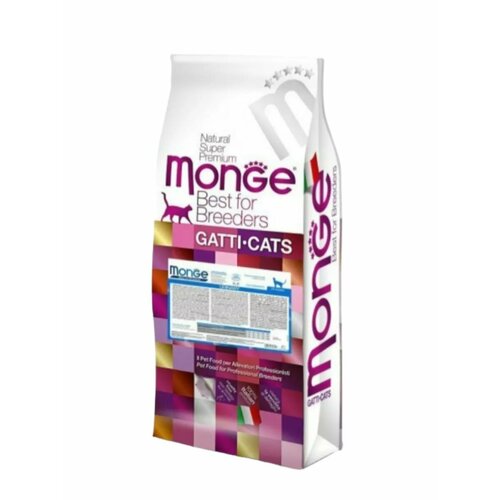 Сухой корм Monge Urinary, супер-премиум, для кошек, профилактика МКБ, 10кг