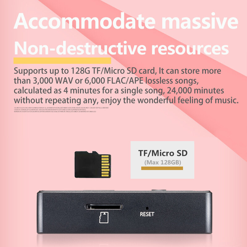 Музыкальные Плееры Xiaomi XDUOO X2S Hi-Res без потерь портативный музыкальный плеер DSD128 24Bit 192Khz 128GB OLED MP3 плеер