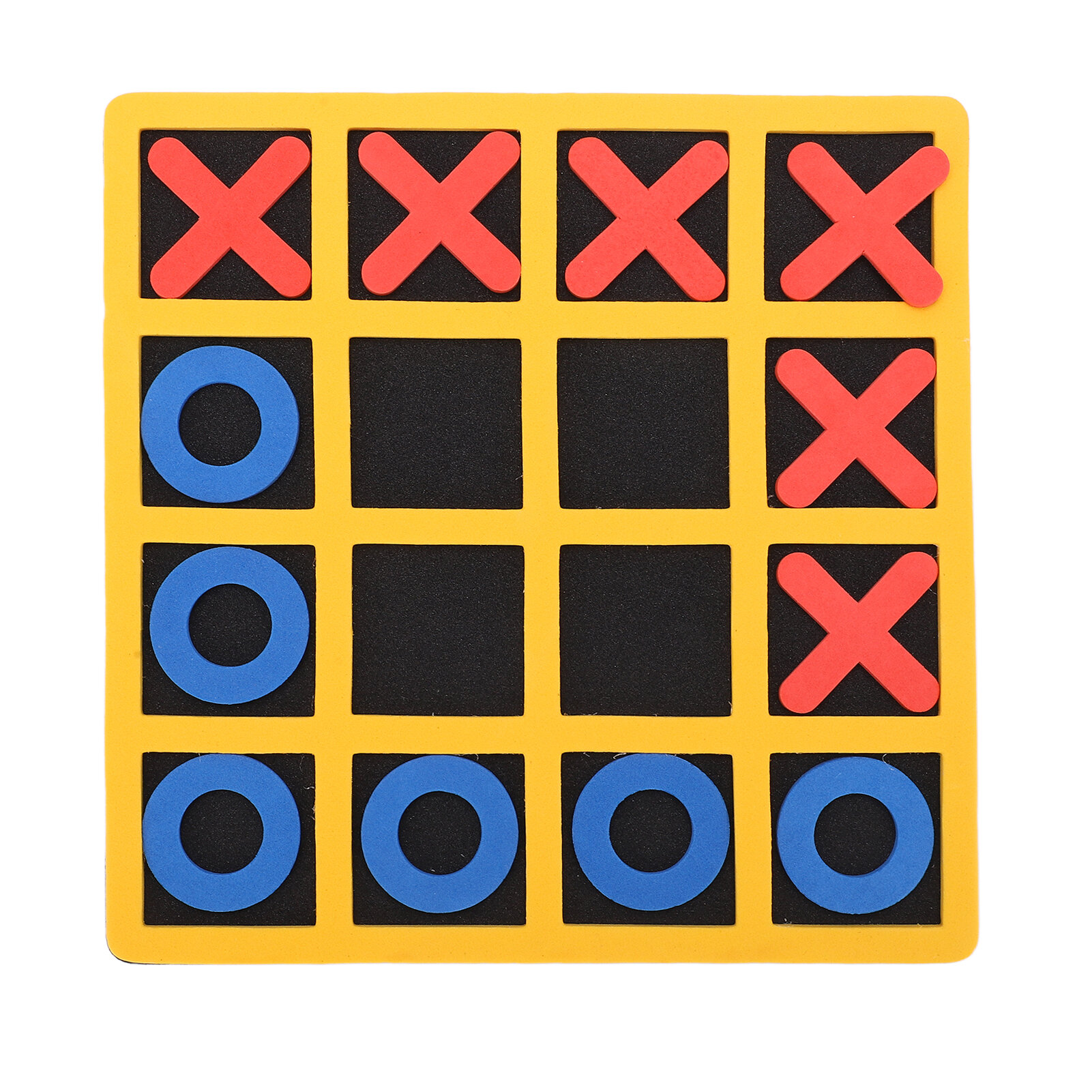 Tictactoe Game Portable and Safe EVA Mini XO Shape Chess Educational Toy