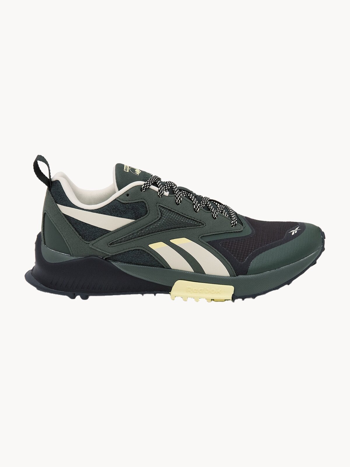 Кроссовки Reebok Lavante Trail 2, размер 8,5 US, хаки/черный/бежевый