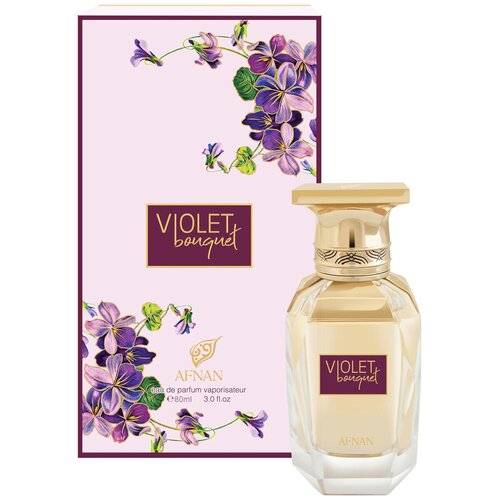 Afnan женская парфюмерная вода Violet Bouquet, 80 мл afnan парфюмерная вода violet bouquet 90 мл