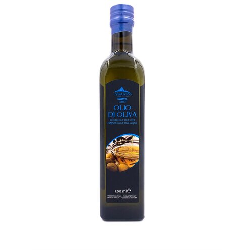 Оливковое масло Vesuvio PREMIUM рафинированное с добавлением нерафинированного для жарки, 500 мл, Италия