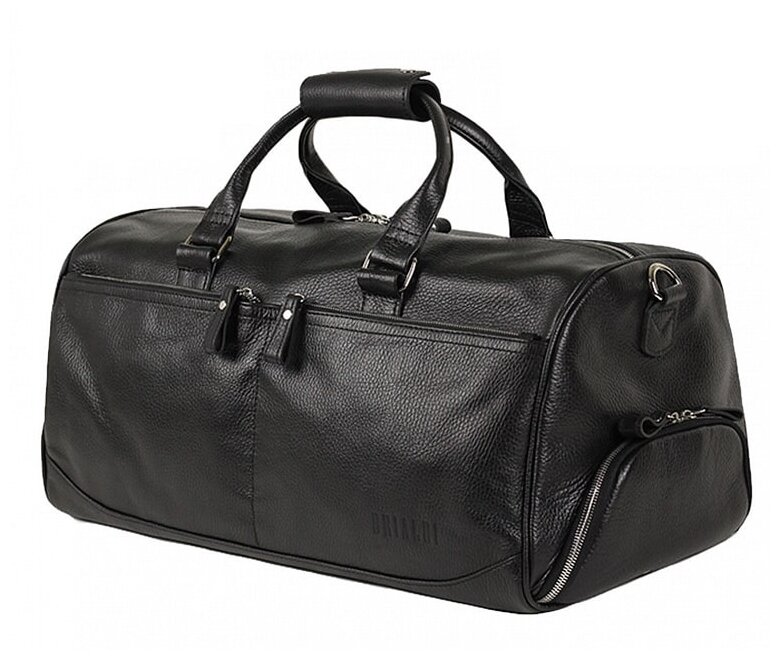 Дорожно-спортивная сумка BRIALDI Traveller (Путешественник) relief black