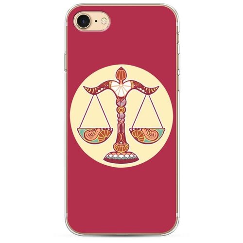 фото Силиконовый чехол "весы" на apple iphone 7 / айфон 7 case place