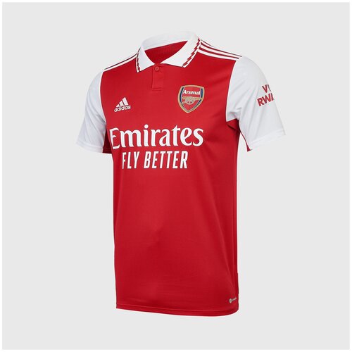 Футболка игровая домашняя Adidas Arsenal сезон 2022/23, р-р XL, Белый