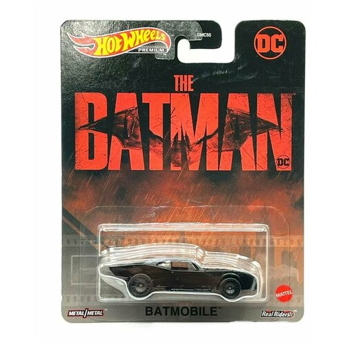 Hot Wheels Машинка тематическая премиальная Batmobile машинка hot wheels бэтмобиль hct65 бэтмен batmobile the batman character cars