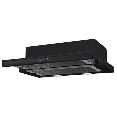 Вытяжка встраиваемо-выдвижная KRONA Kamilla Sensor 600 черный 2 мотора 913000₽
