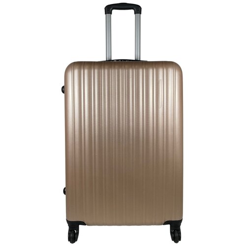 фото Чемодан – большой (размер l) 95 л, 73x48x27 см, цвет шампань king of king