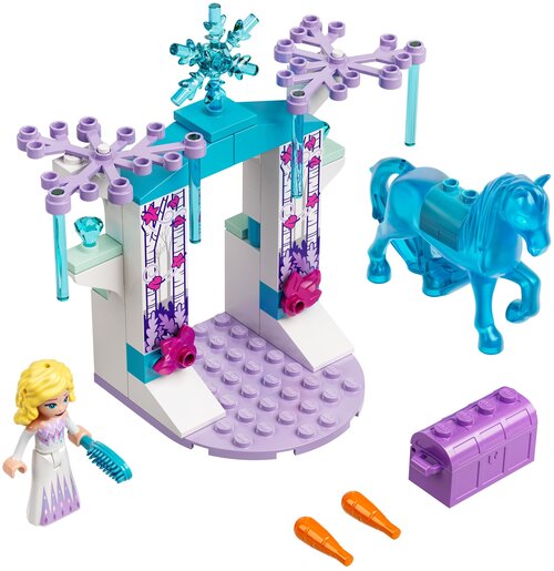 Конструктор LEGO Disney Frozen 43209 Ледяная конюшня Эльзы и Нокка, 53 дет.