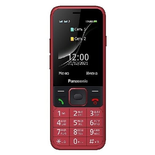 Телефон Panasonic TF200 32Mb красный моноблок