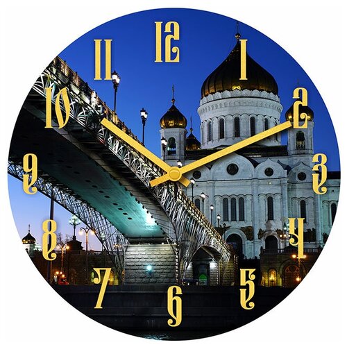 фото Svs настенные часы svs 4001575 церковь