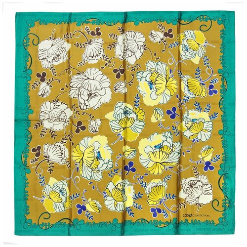 фото Платок enrico coveri, 90х90 см, бежевый