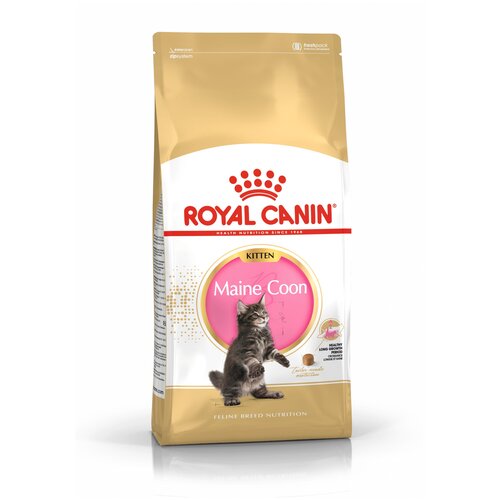 Корм сухой ROYAL CANIN MAINE COON KITTEN корм для котят породы мейн-кун в возрасте от 3 до 15 месяцев 2 кг х 5 шт