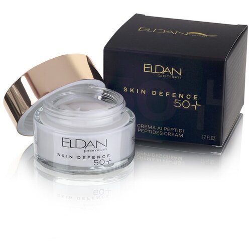 Пептидный крем 50+ Eldan Cosmetics для увядающей кожи любого типа, 50 мл