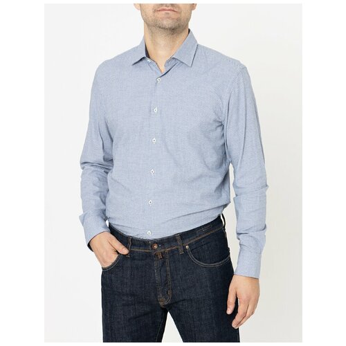 фото Мужская рубашка pierre cardin длинный рукав le bleu 8460 (08460/000/26865/9001 размер 43)