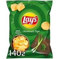 Чипсы Lay's картофельные, лук, 140 г