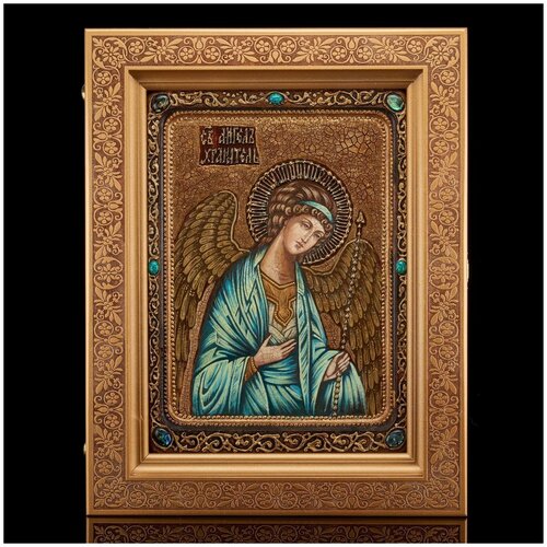 Икона живописная "Ангел-Хранитель" на кипарисе 21 х 29 см
