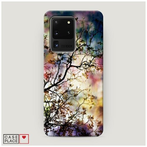 фото Чехол пластиковый samsung galaxy s20 ultra ветви case place