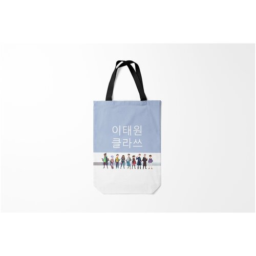 фото Сумка-шоппер / 31х42 см / дорамы / итхэвон класс итэвон burnettie