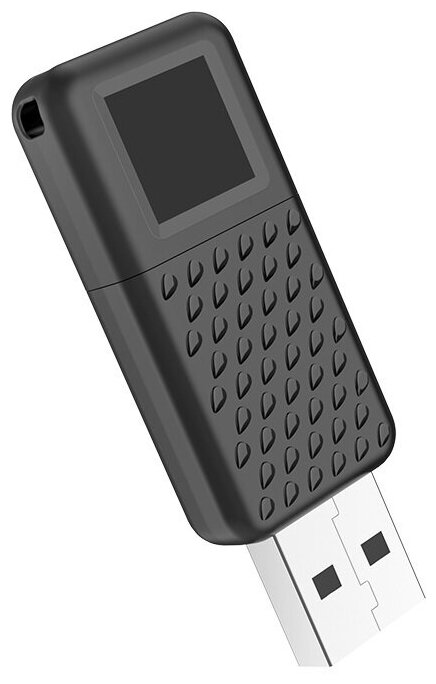 USB флеш-накопитель HOCO UD6, USB 2.0, 8GB, матовый черный