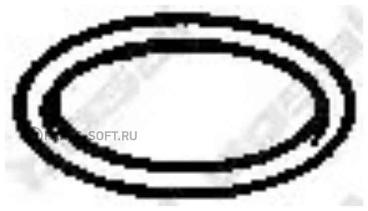 BOSAL 256-109 Кольцо уплотнительное Honda 18212-SM4-003 6.3X5.5X4