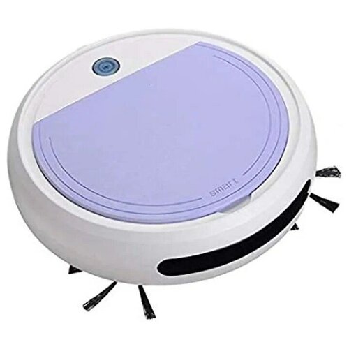 Робот-пылесос пылесос автоматический, белый, фиолетовый