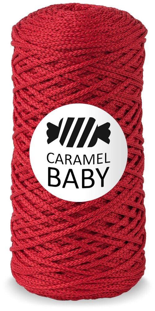 Полиэфирный шнур Caramel BABY Красный