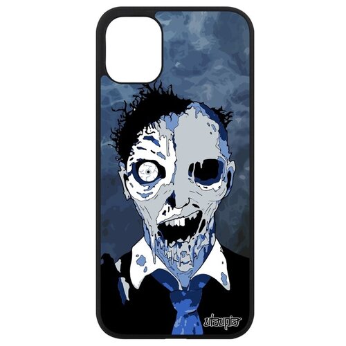 фото Красивый чехол на смартфон // apple iphone 11 // "зомби" дизайн оживший, utaupia, голубой