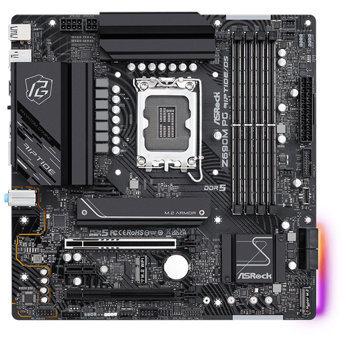 Asrock Z690M PG RIPTIDE/D5 LGA1700, Intel Z690 4xDDR5, mATX, BOX