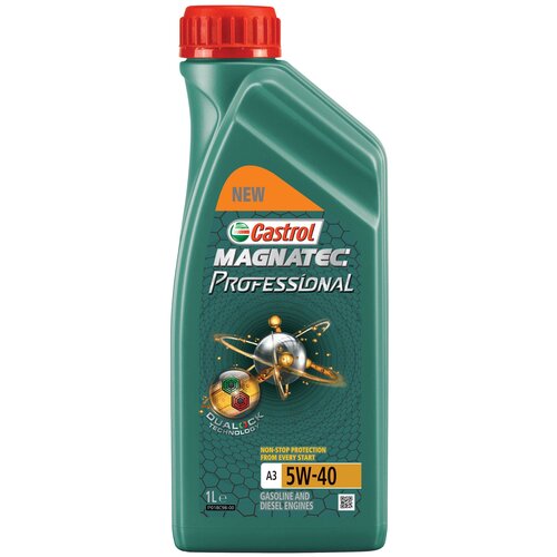 фото 15cb08 моторное масло castrol magnatec professional a3 5w-40 синтетическое 1 литр