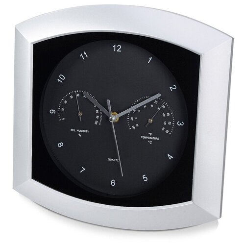 Погодная станция настенная Кусто серебристыйчерный Р 99600₽