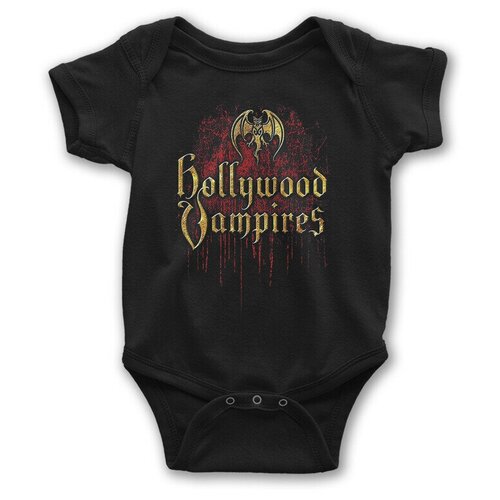 Боди, размер 4-6 мес., черный