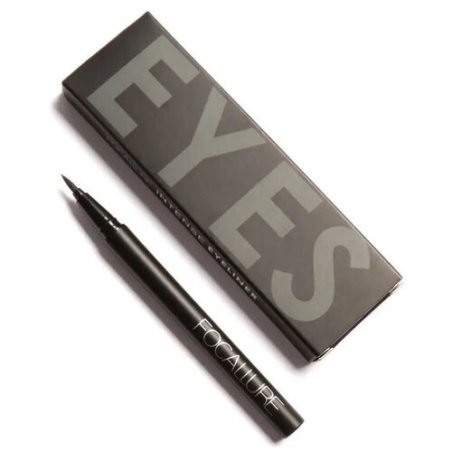 Focallure Стойкая подводка-фломастер ультра-черная eyeliner ultra-black