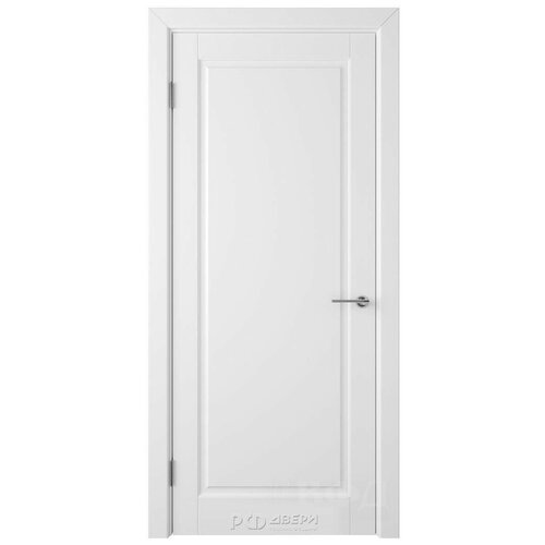 Межкомнатная дверь VFD Glanta ДГ, эмаль белая 2000*800.Комплект (полотно,коробка,наличник)