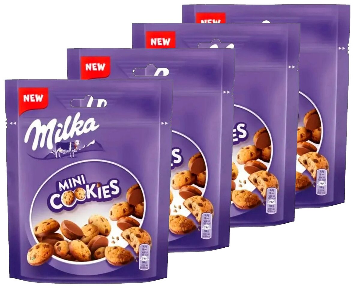 Печенье Milka Mini cookies, 100 г — купить сегодня c доставкой и гарантией ...