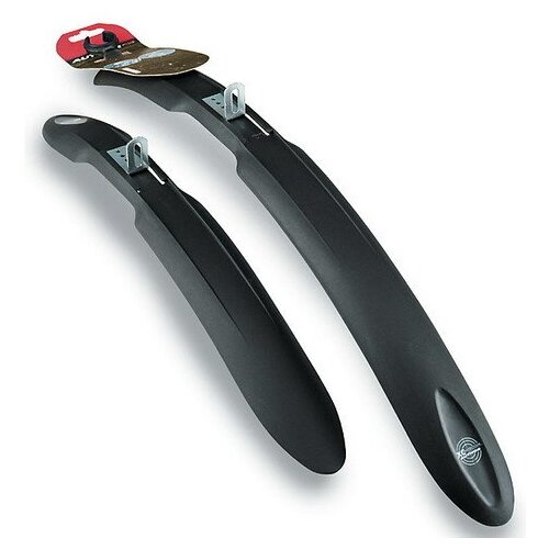 фото Крылья велосипедные author mudguards axp-04 24-26 пластиковые