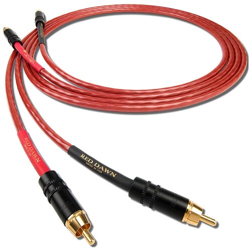 Кабель аудио 2xRCA - 2xRCA Nordost Red Dawn LS (Leif Series) RCA 1.0m кабель межблочный аналоговый rca analysis plus solo crystal oval 1 5 m