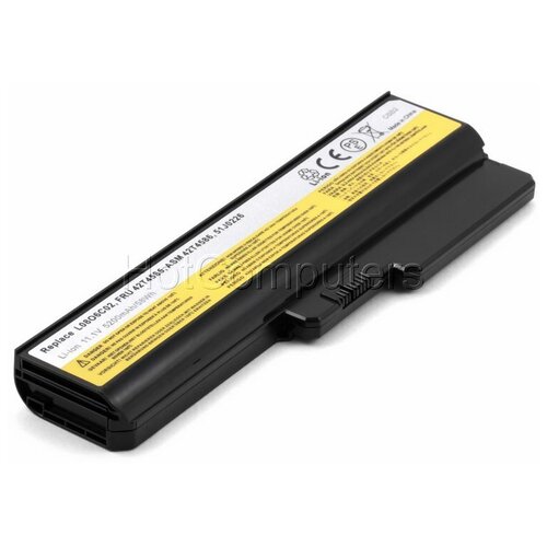 фото Аккумуляторная батарея для ноутбука lenovo 42t4728 11.1v (5200mah) sino power