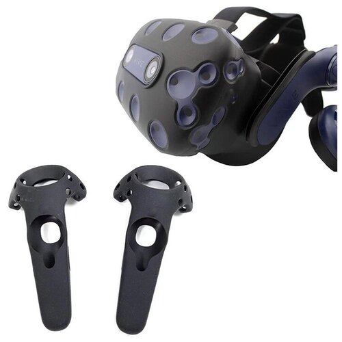 фото Силиконовые чехлы для очков и контроллеров htc vive pro черные irift