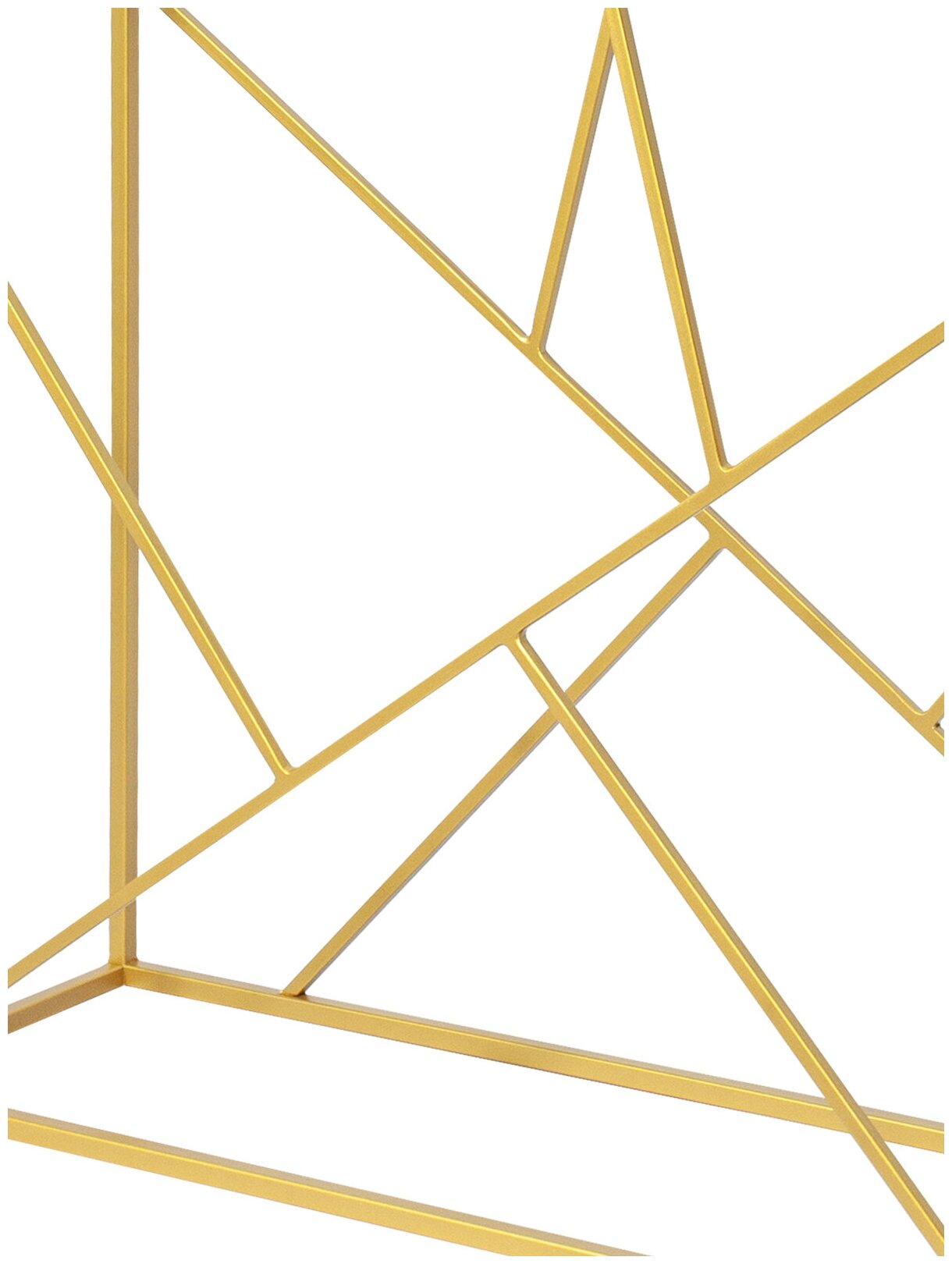 Консоль "Rio 1200" (каркас золото, тонированное стекло) 1200х875х280мм - фотография № 3