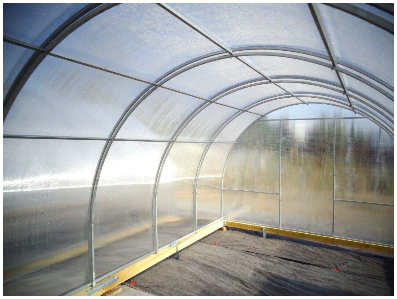 Изготовление теплиц из поликарбоната по индивидуальным размерам