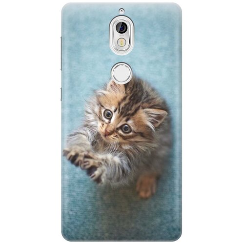 RE: PA Накладка Transparent для Nokia 7 с принтом Котёнок на голубом re pa накладка transparent для samsung galaxy a3 с принтом котёнок на голубом